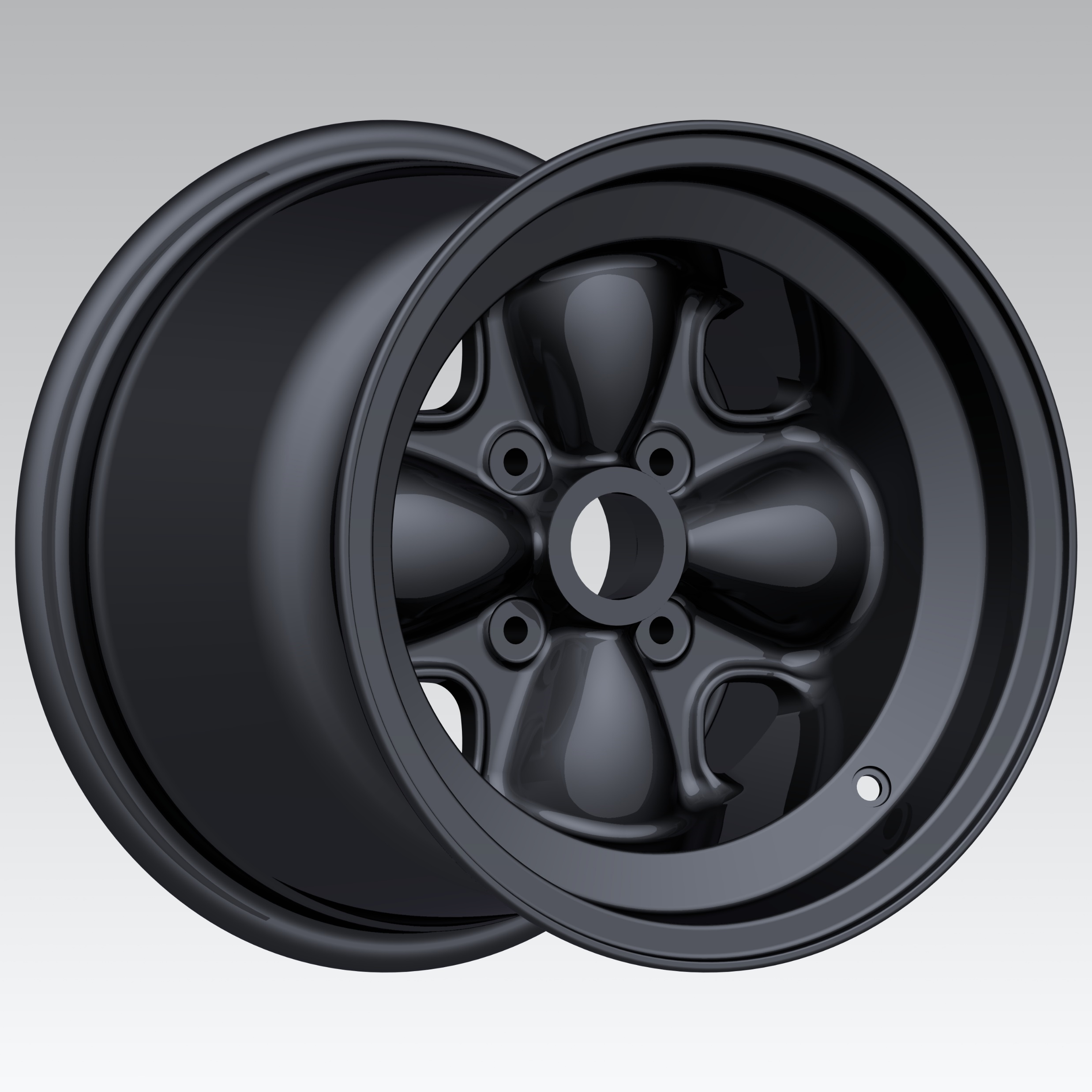 F3 Brabham Style 10x13, konische Schrauben