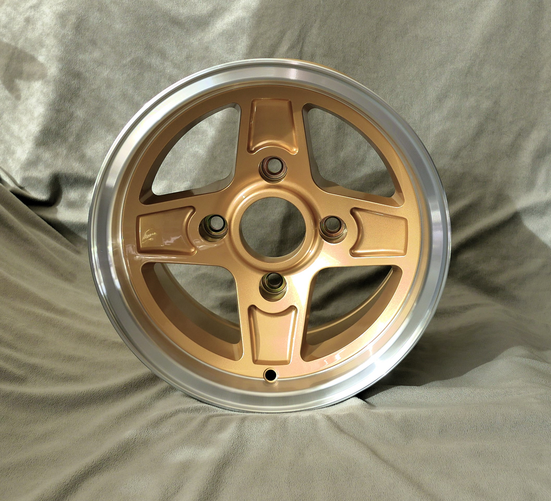 Campagnolo Style, gold, 8x13