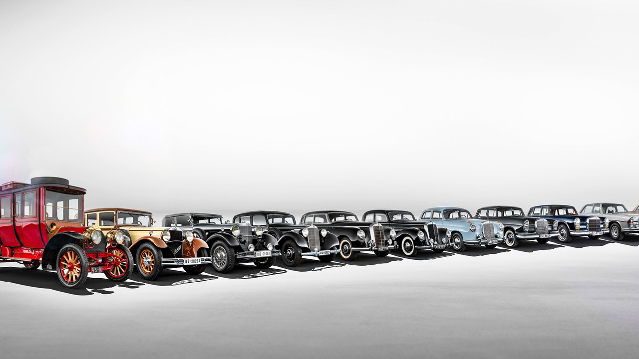 140 Jahre Mercedes Header