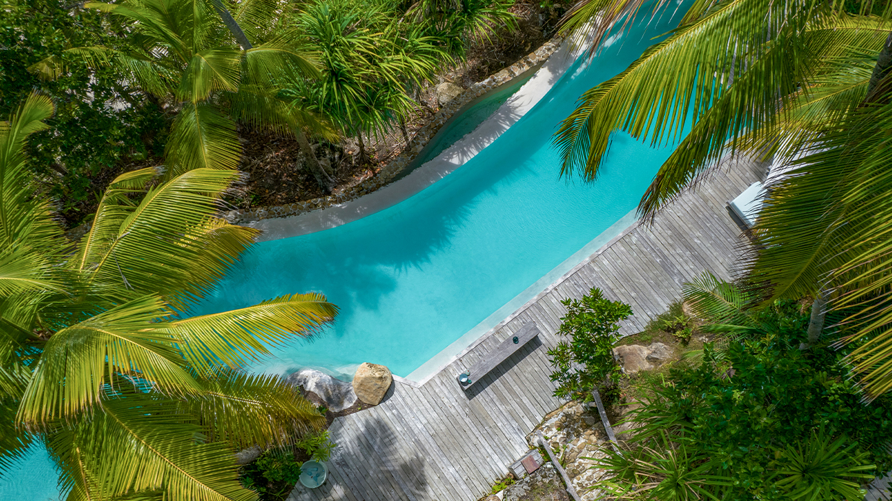 16 North Island Main Pool Aerial