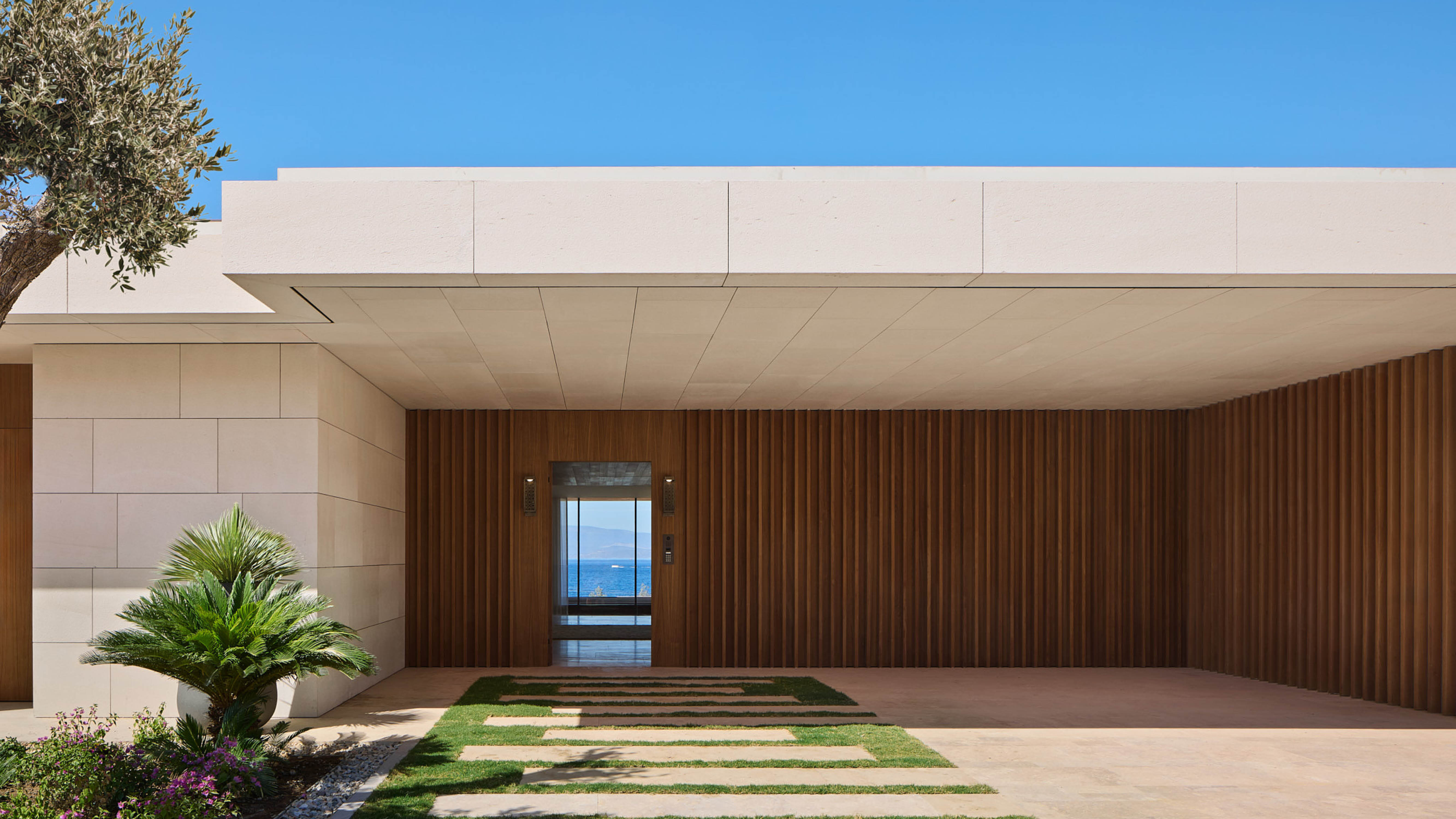 BHR Bodrum Mansion Entrance