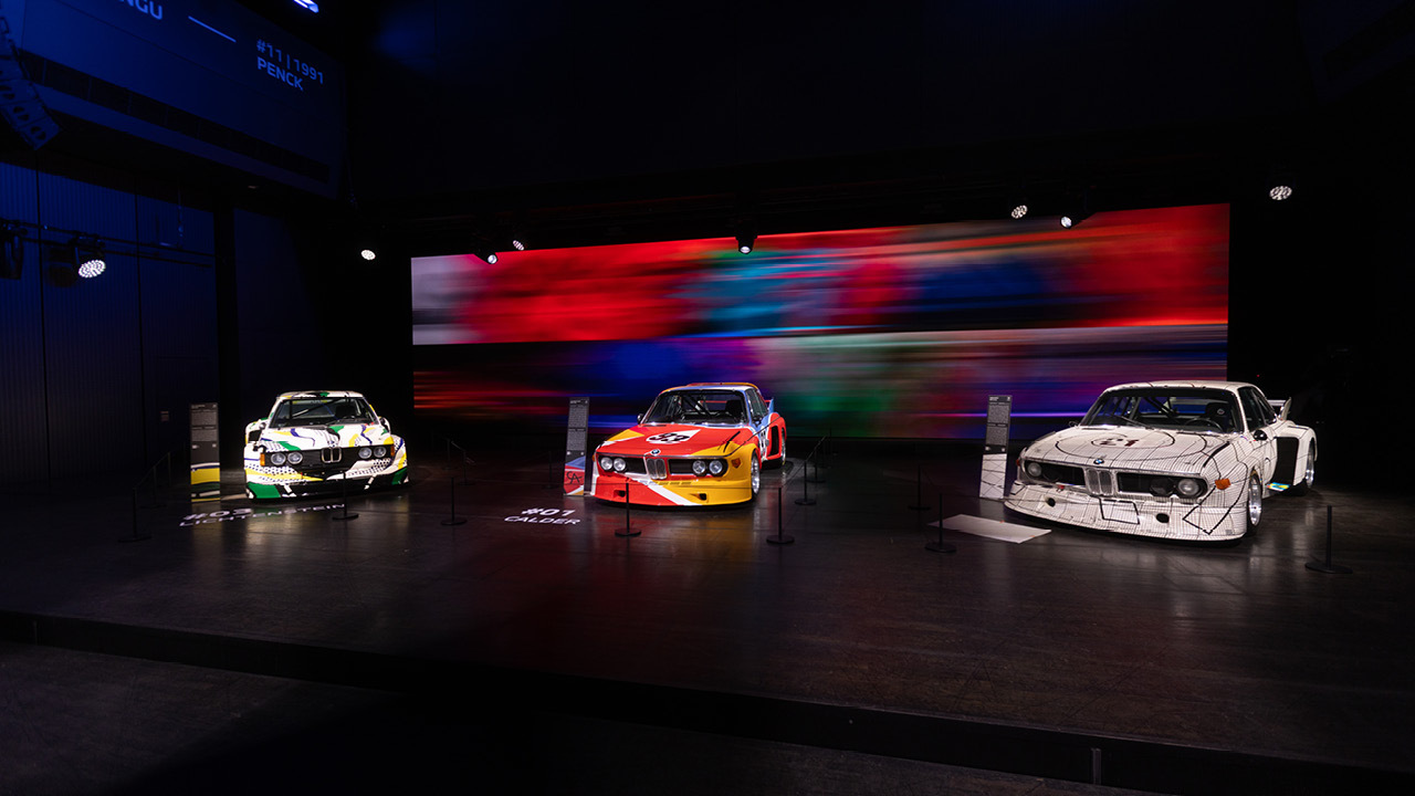 BMW Art Car Ausstellung P90651461 high Res