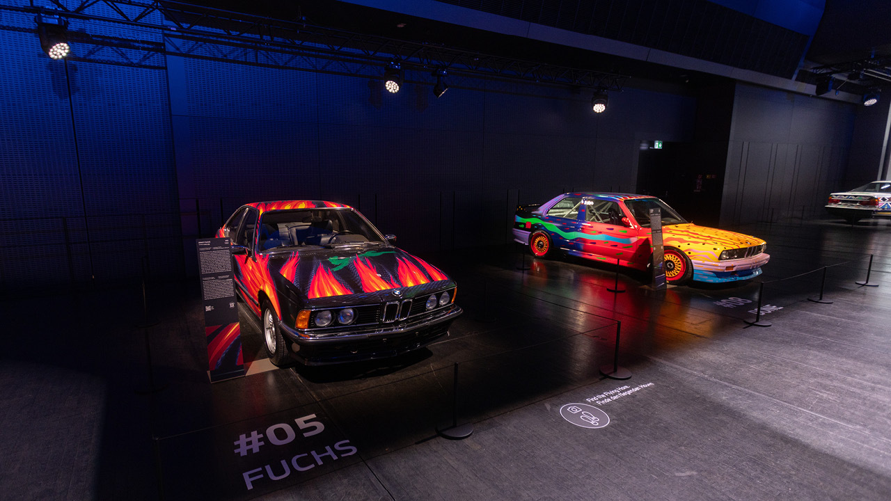 BMW Art Car Ausstellung P90651463 high Res