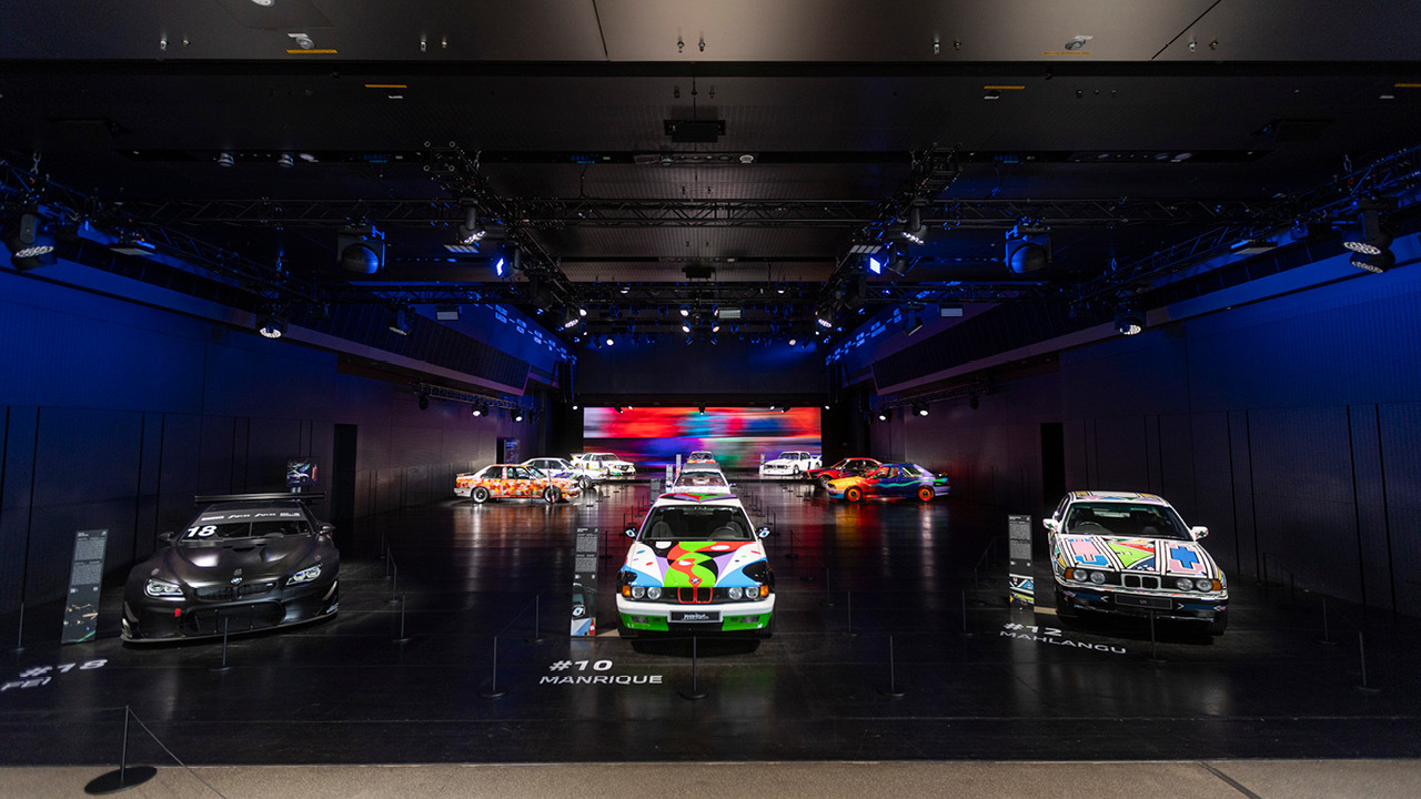 BMW Art Car Ausstellung P90651473 high Res