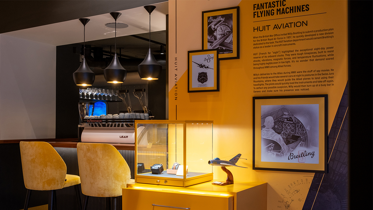 Breilting Pop up Store Cr Breitling