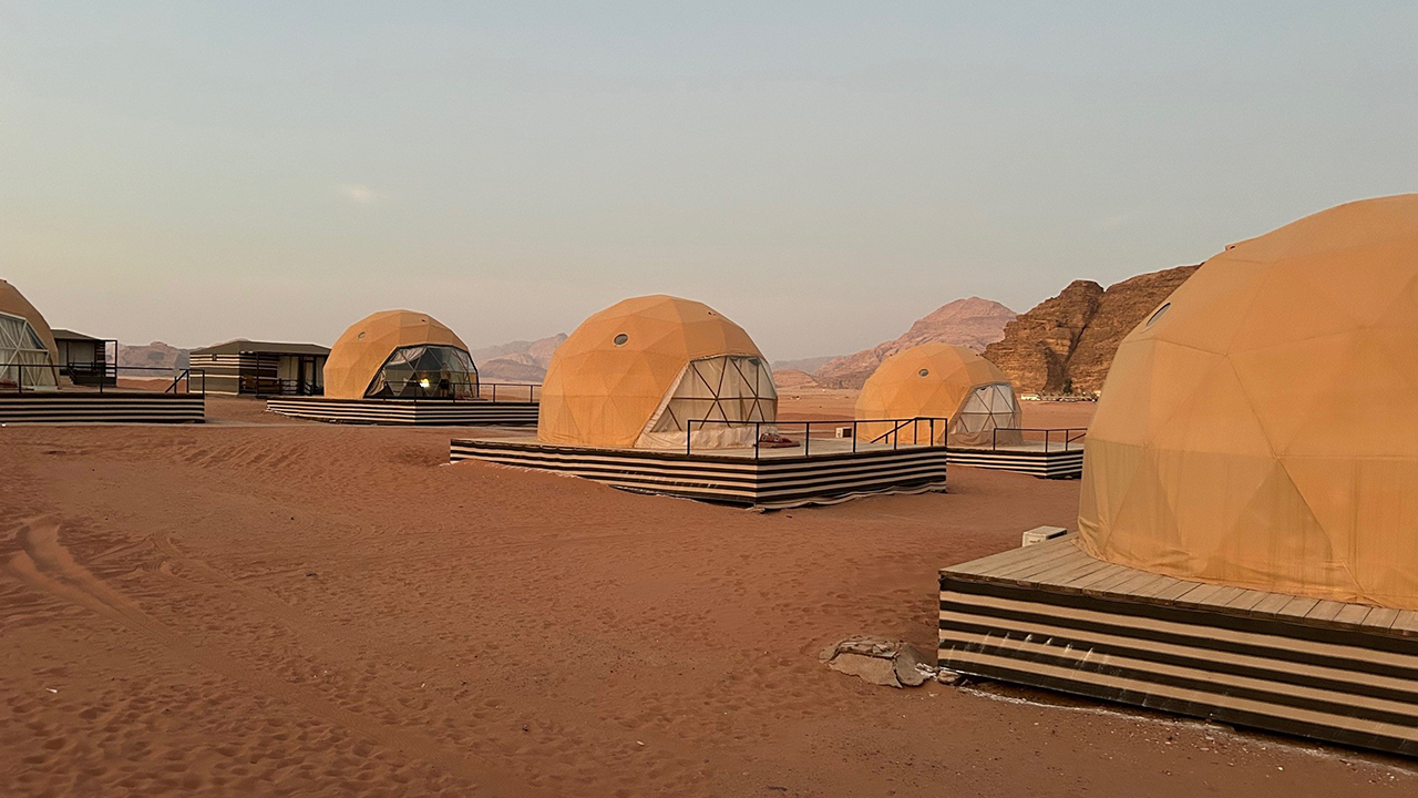 Bubble Zelte im Wadi Rum Cr Daniela Gampp