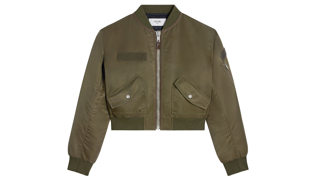 Celine verkuerzte jacke