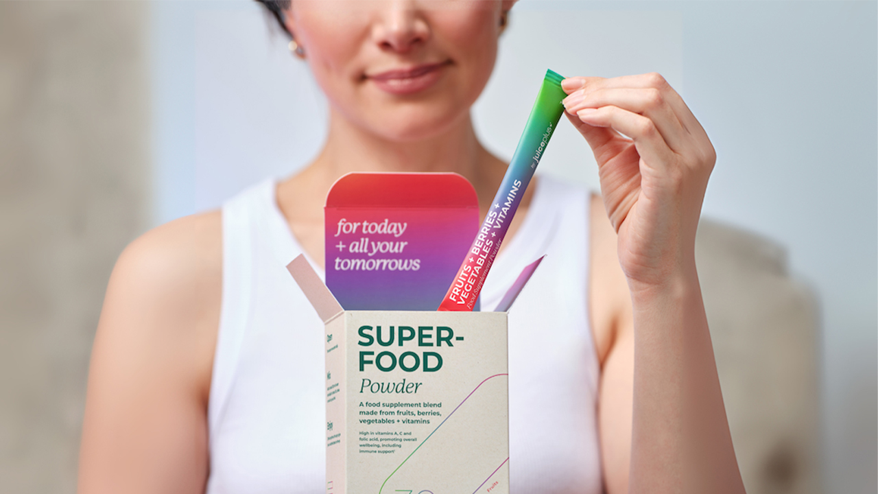 Box mit Superfood Powder