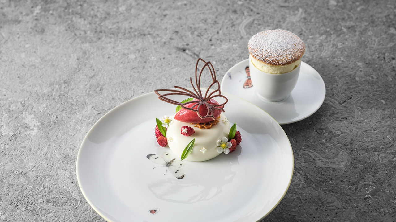 Erdbeere Opalys Restaurant JAN Pieter D Hoop