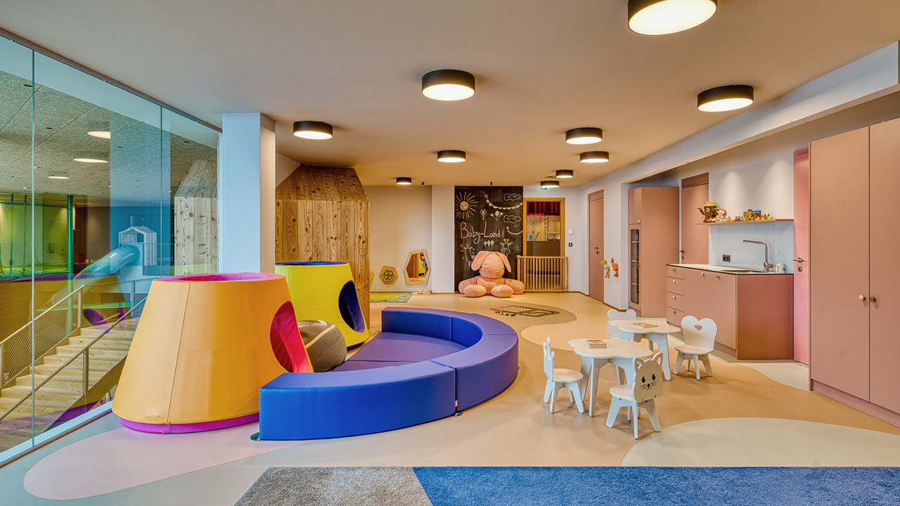 Spielzimmer im Falkensteiner Family Hotel