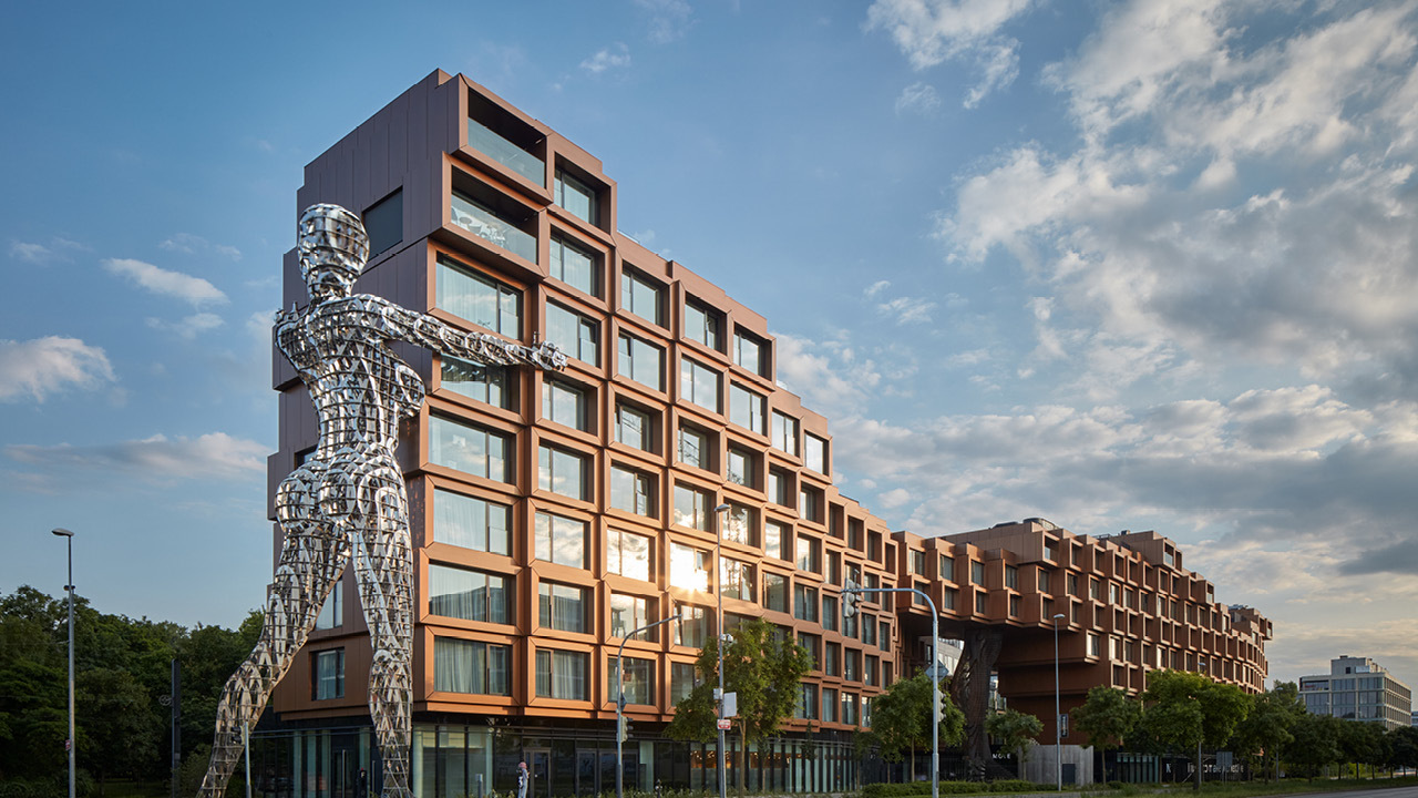 Fragment Building Cr Qarta Architektura