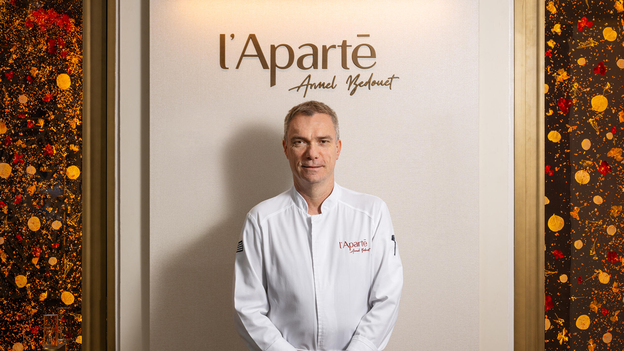Gault Millau Aufsteiger des Jahres Armel Bedouet, Küchenchef im L'Aparé