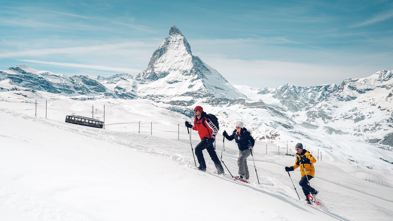 Gornergrat Schneeschuh Wanderung Cr Schweiz Tourismus