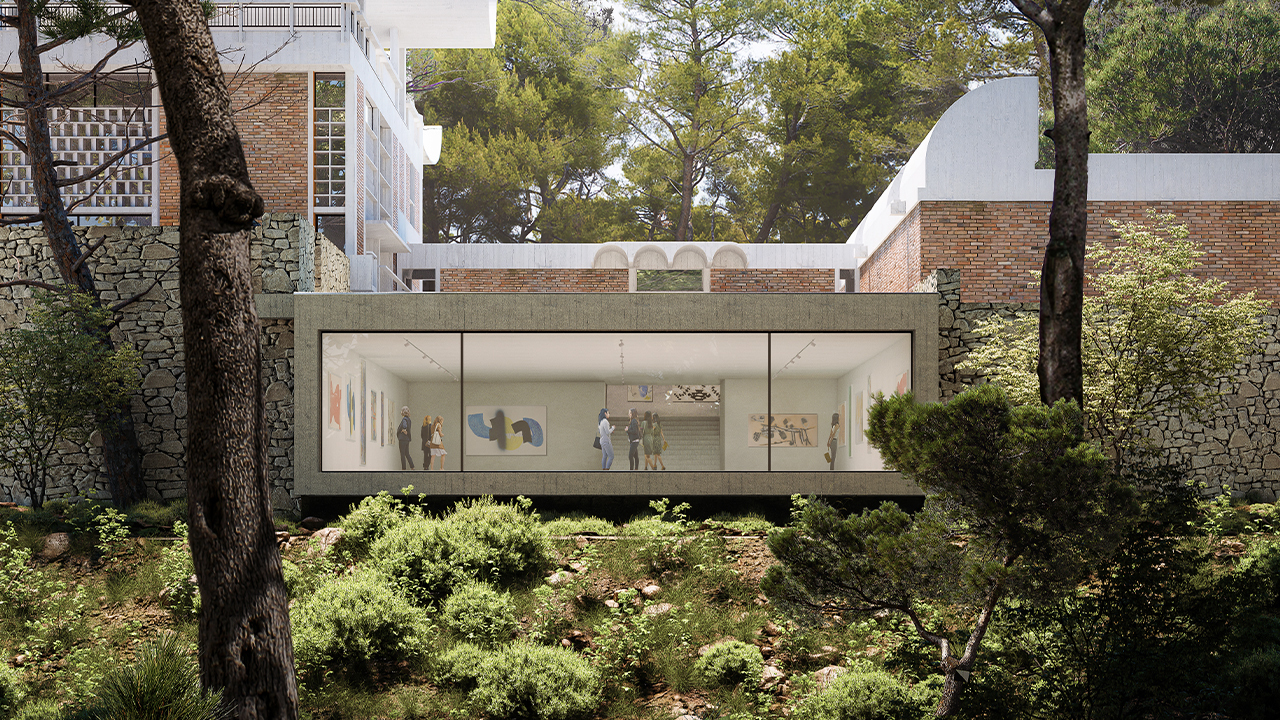 Grande salle exterieur Glamodrama pour Silvio d Ascia Archives Fondation Maegh