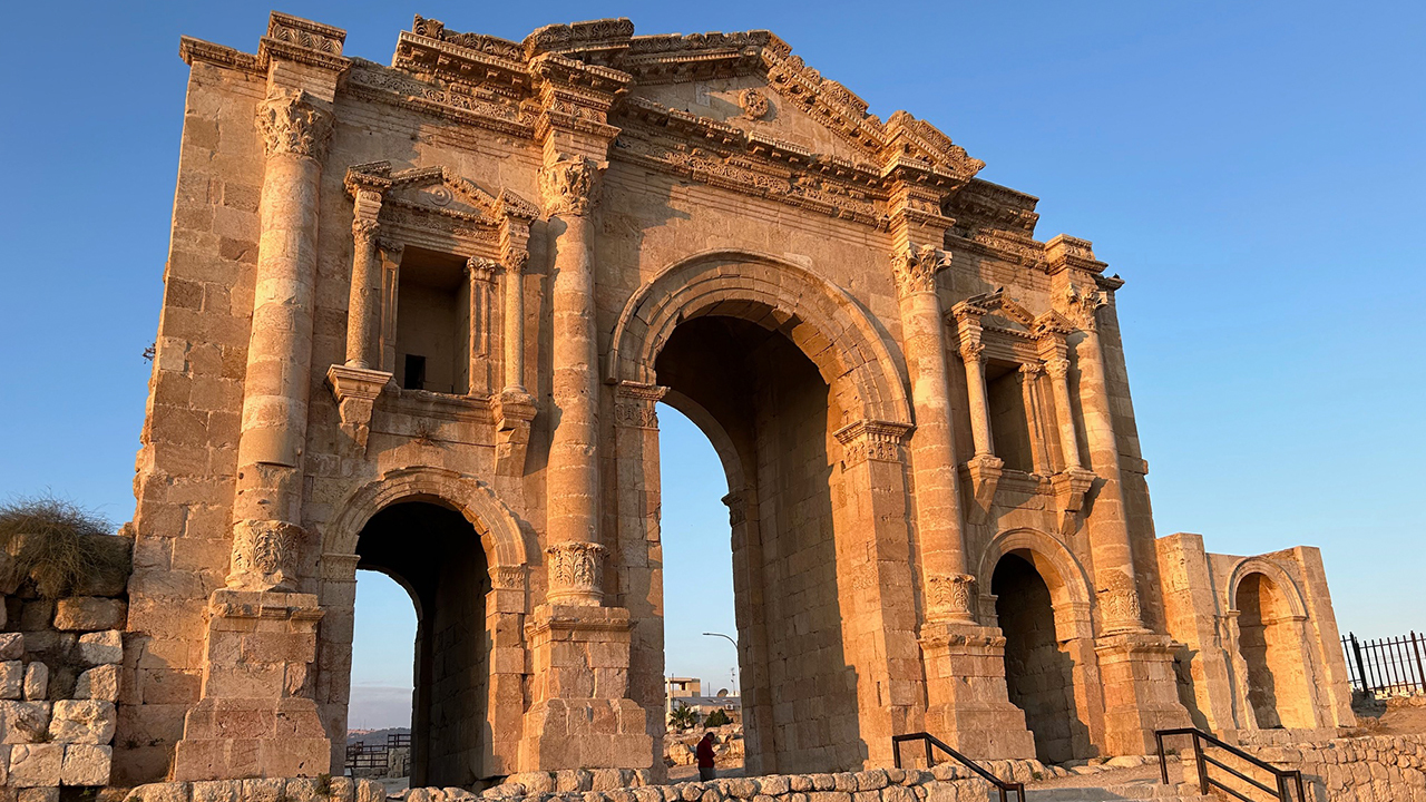 Hadiransbogen in Jerash Cr Daniela Gampp