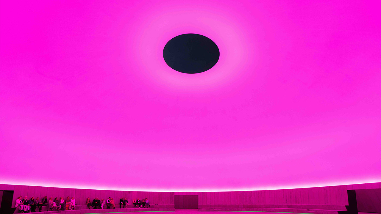 James Turrell As Seen Below The Dome a Skyspace by James Turrell Foto Mads Smidstrup A Ro S 2025 Taget i forbindelse med James Turrells besog i As Seen Below i juni 2025 4