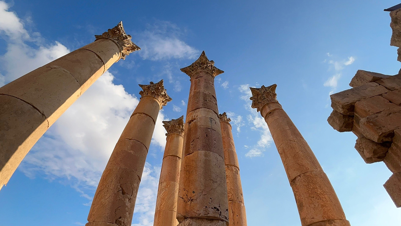 Jerash Saeulen Cr Daniela Gampp