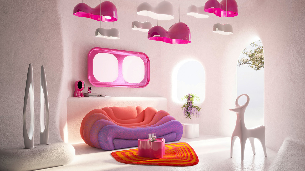Kare Fluid Realities Collection 2 Living Room Foto1