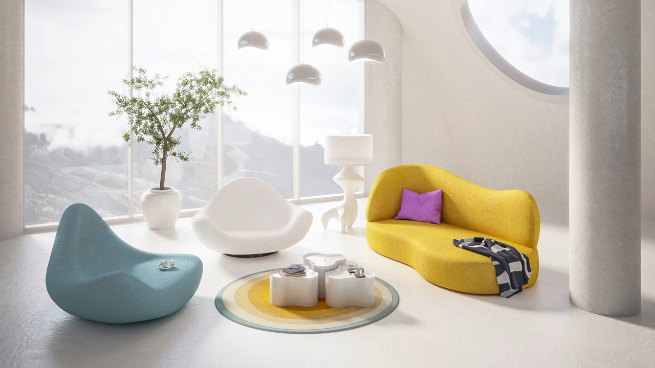 Kare Fluid Realities Collection 5 Lounge Sitting Area Foto2