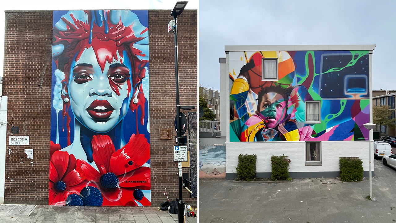 Karski London links Den Haag rechts