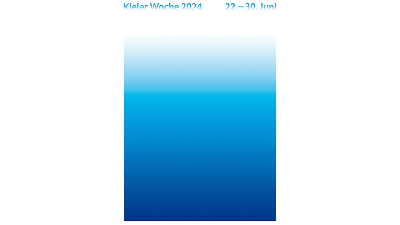 Kieler Woche von Jianpina He Cr hesign International100 Beste Plakate e V