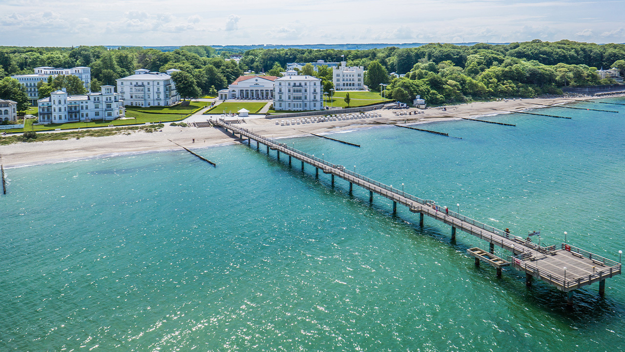 Luftaufnahme Seebad Heiligendamm im Sommer c Grand Hotel Heiligendamm