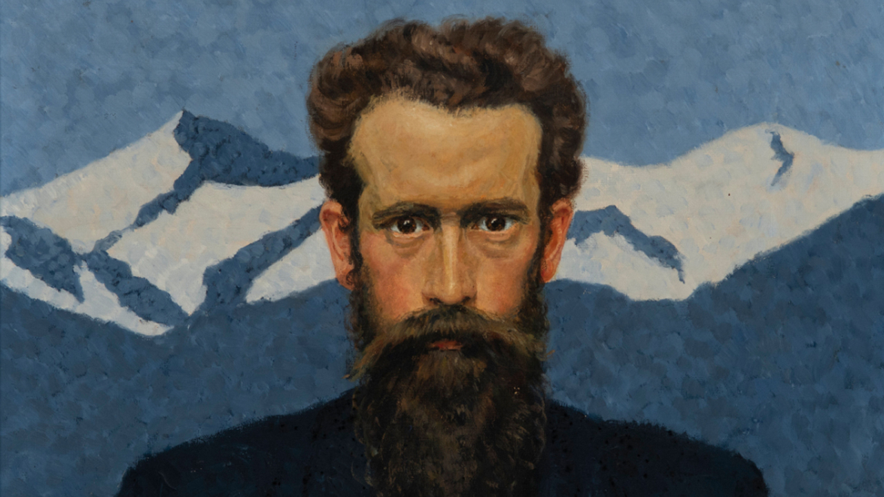 Ulrich Wilhelm Züricher, Selbstbildnis, 1907, Schenkung Arnold Mettler-Specker