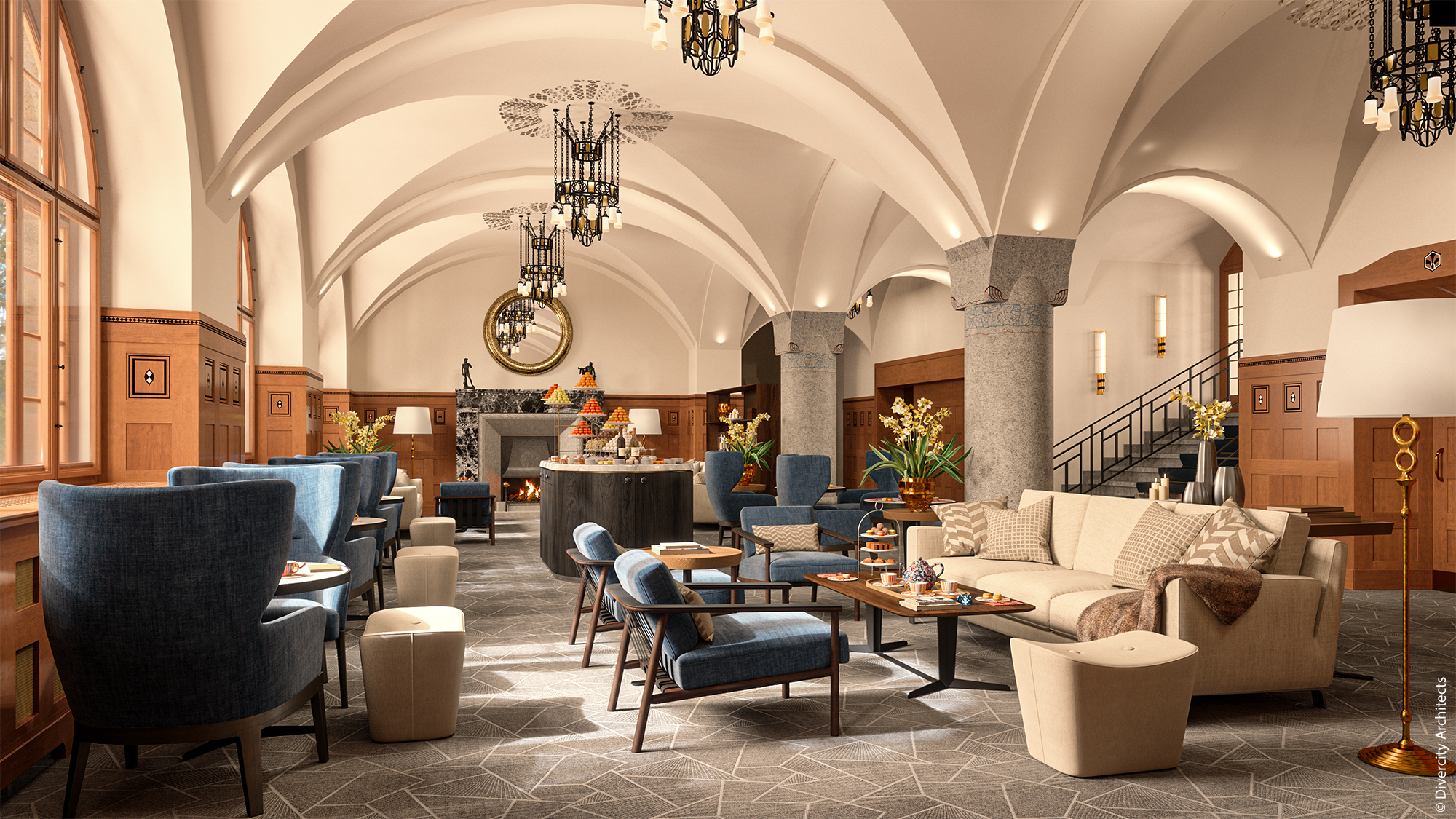 St Moritz Lobby 02 20220414 LR Rendering