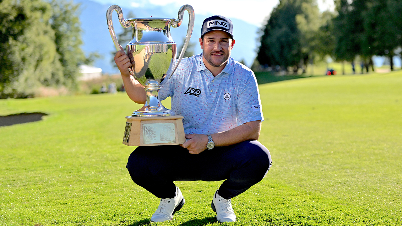 Thriston Lawrence bei den OMEGA European Masters 2025