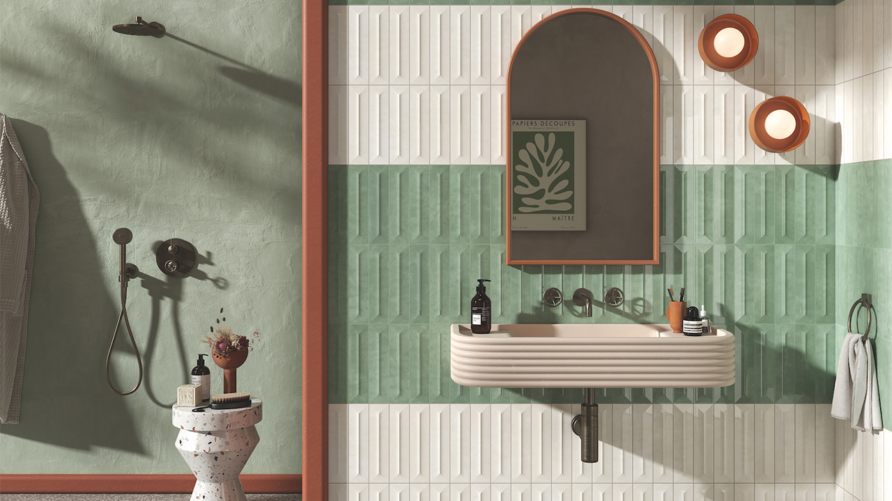 POP RD SET01 BAGNO Verde Acqua Latte