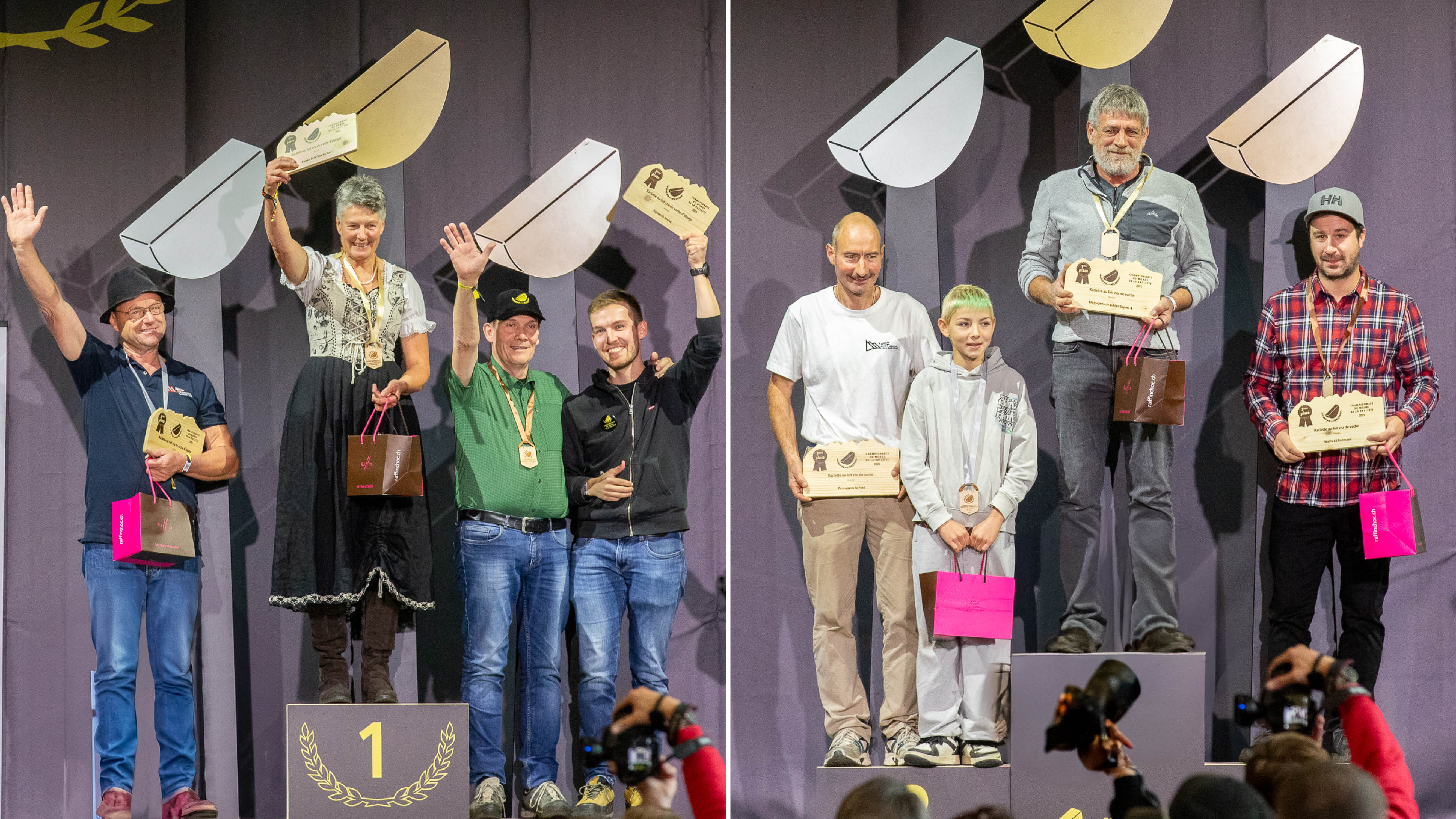 Raclette WM Podium