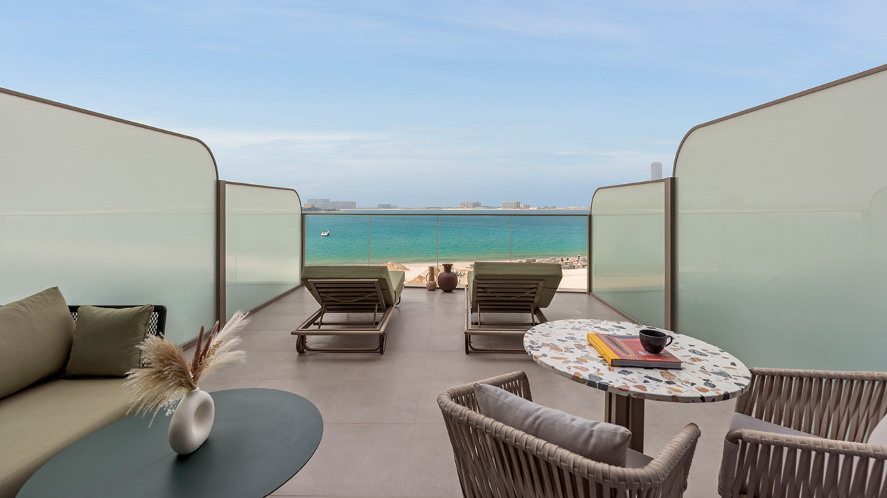 SO Ras Al Khaimah UAE Gallery Sea View with Terrace 2025