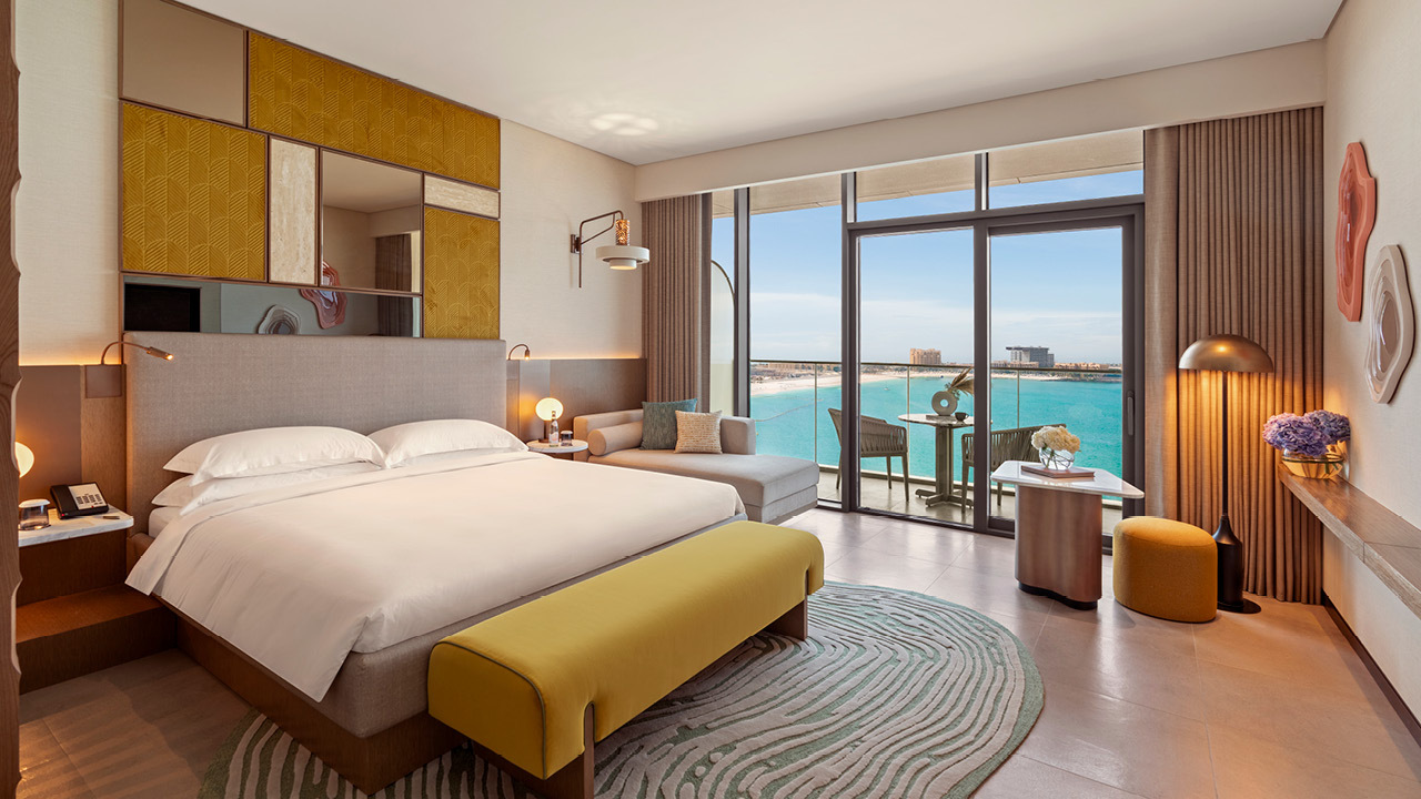 SO Ras Al Khaimah UAE Signature Club Room Panoramic View 2025