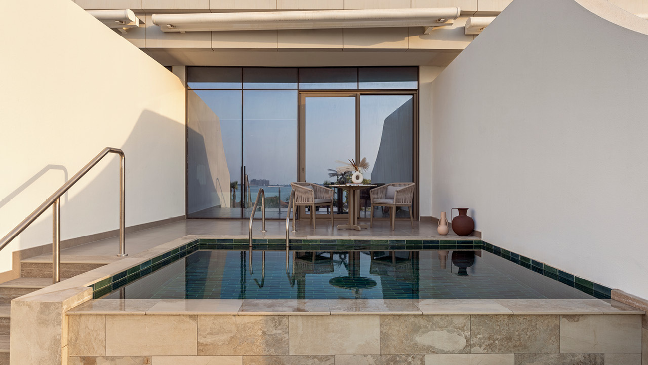 SO Ras Al Khaimah UAE Signature Club Room with Private Pool and Beach Access 2025