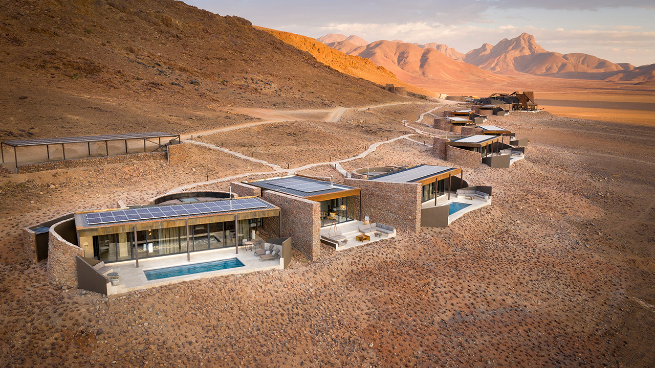 Sossusvlei Desert Lodge Room the star dune suite exterior 1