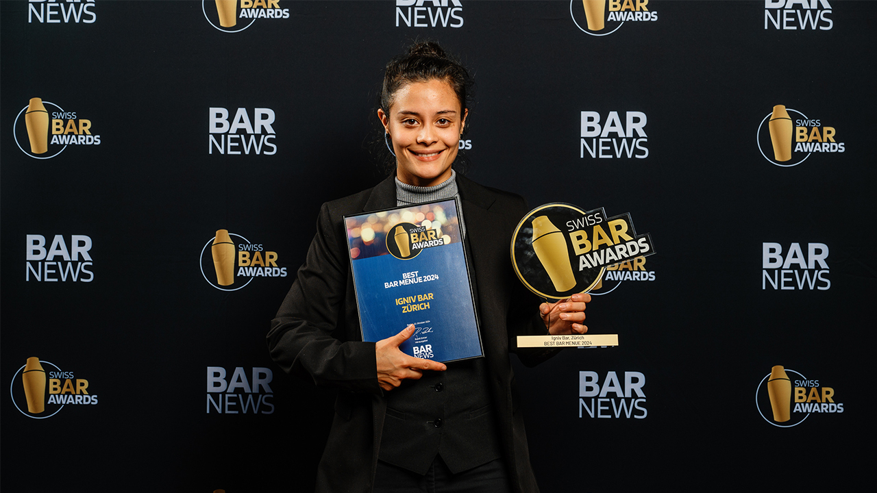 Swiss Bar Awards 24 Best Bar Menu