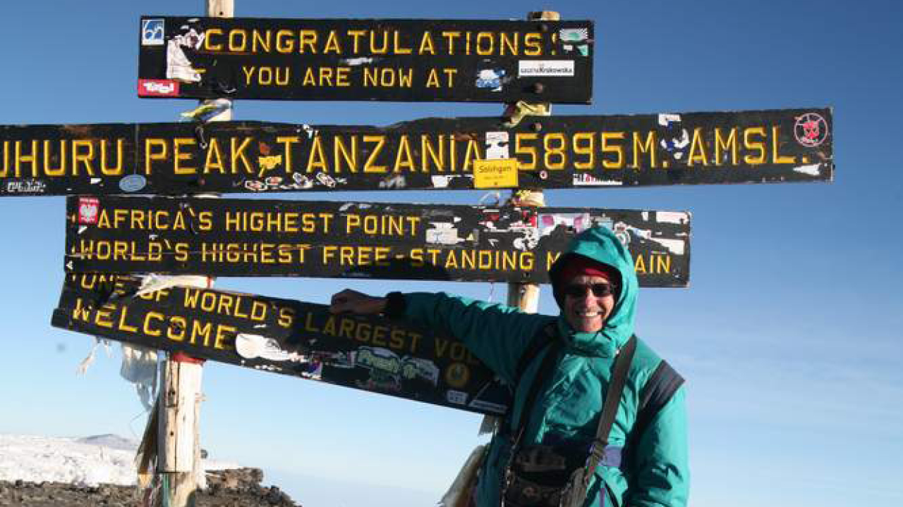 Tony Wheeler Kilimanjaro