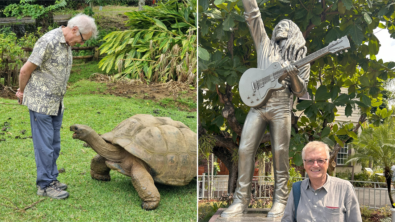 Tony Wheeler Mauritius und Jamaika