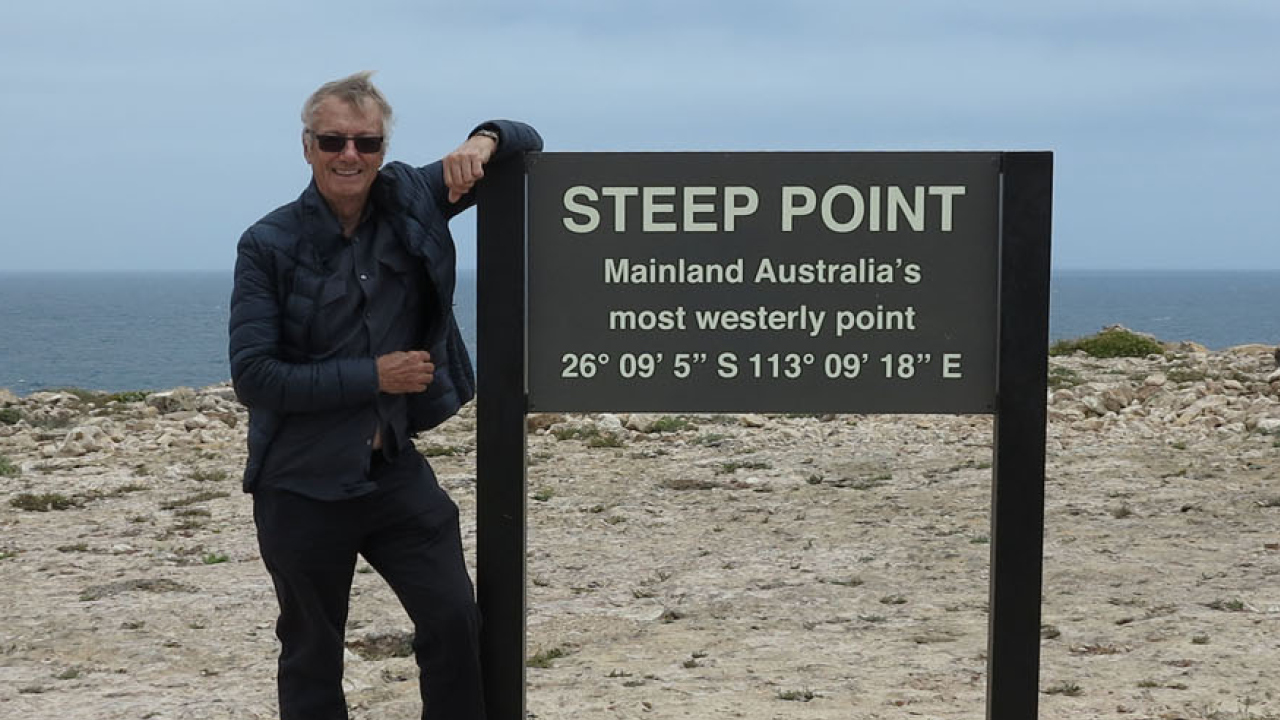 Tony Wheeler in Australien