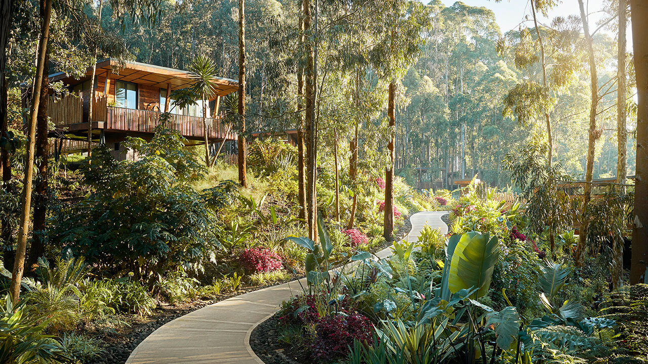 Travel news One Only Gorillas Nest Ruanda Exteriors Villa Wide View