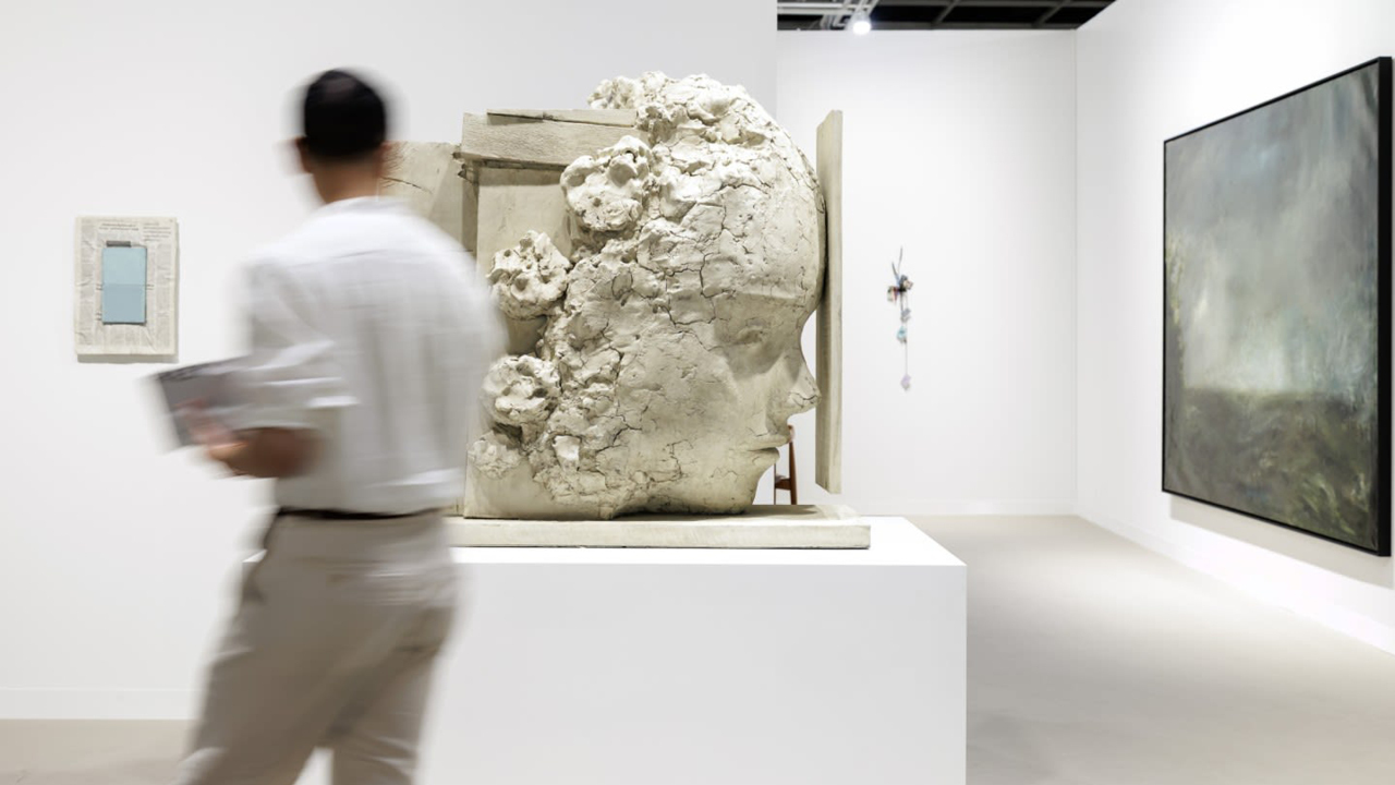 Xavier Hufkens auf der Art Basel Hongkong