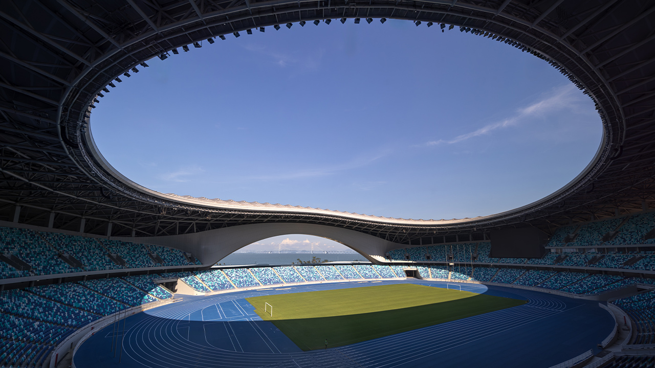 ZHA Greater Bay Area Sports Centre Photo by Seilaojiong 04