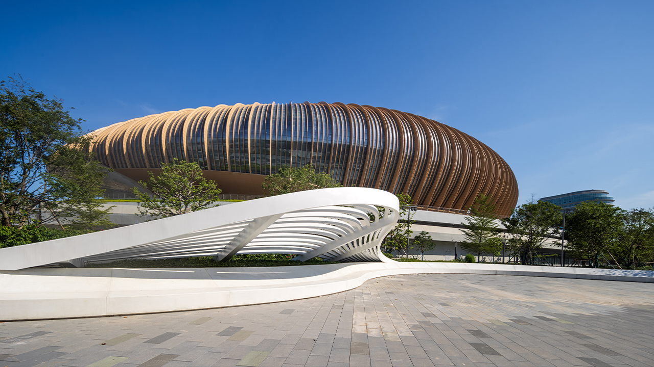ZHA Greater Bay Area Sports Centre Photo by Seilaojiong 05