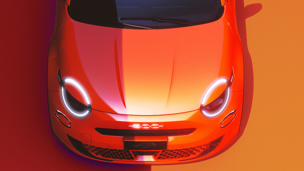 Fiat 500 vorne